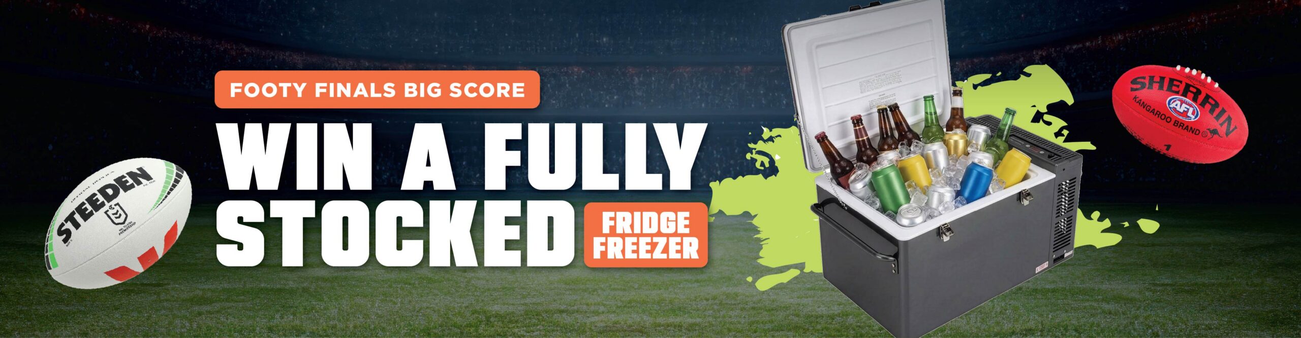 Score Big This Finals Season: Win a Fully Stocked Fridge & Freezer 